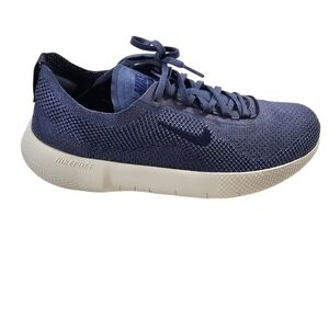Nike Men’s Blue/Blue Void/White FlyKnit Athletic Running Shoes, 8.5M
